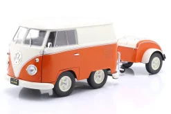 Volkswagen VW Kool Kombi 2023 weiß / orange 1:18 Solido