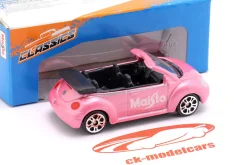Volkswagen VW New Beetle Cabrio Spielwarenmesse Nürnberg 2026 pink metallic 1:64 Maisto