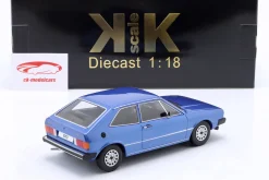 Volkswagen VW Scirocco GTI Baujahr 1976 blau metallic 1:18 KK-Scale