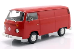 Volkswagen VW T2b Kastenwagen Baujahr 1972 rot 1:18 KK-Scale