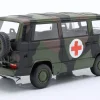 Volkswagen VW T3 Bus Syncro Bundeswehr Ambulanz 1987 tarnfarben 1:18 KK-Scale