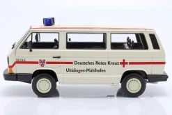 Volkswagen VW T3 Bus Syncro Deutsches Rotes Kreuz 1987 weiß 1:18 KK-Scale