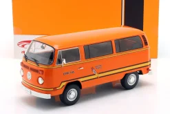 Volkswagen VW T2 Elektrotran (Type 2) Bus Baujahr 1978 orange 1:18 Ixo