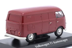 Volkswagen VW T1 Kastenwagen Baujahr 1963 dunkelrot 1:43 Minichamps