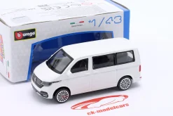 Volkswagen VW T6 Multivan Baujahr 2020 weiß 1:43 Bburago