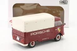 Volkswagen VW T1 Pick-Up Porsche Service 1950 dunkelrot 1:18 Solido