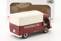 Volkswagen VW T1 Pick-Up Porsche Service 1950 dunkelrot 1:18 Solido