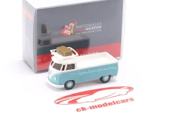 Volkswagen VW T1 Pritsche New York New York hellblau / weiß 1:87 Wiking