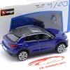 Volkswagen VW T-Roc Baujahr 2021 blau metallic 1:43 Bburago