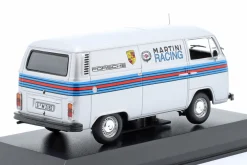 Volkswagen VW T2 Transporter Porsche Renndienst Martini Design 1:43 Minichamps