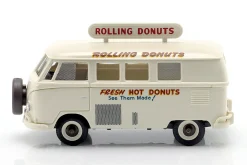 Volkswagen VW T1 (Typ 2) Bus Rolling Donuts weiß 1:87 Wiking