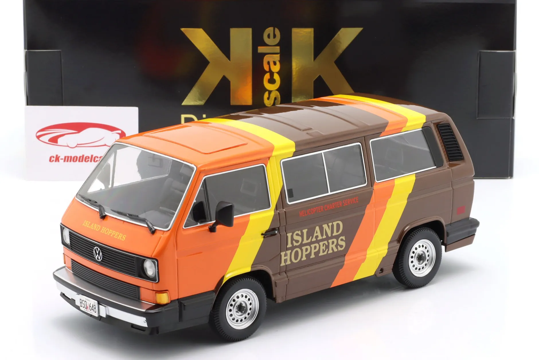 Volkswagen VW Vanagon GL T3 (Typ 2) 1984 Island Hoppers Magnum 1:18 KK-Scale