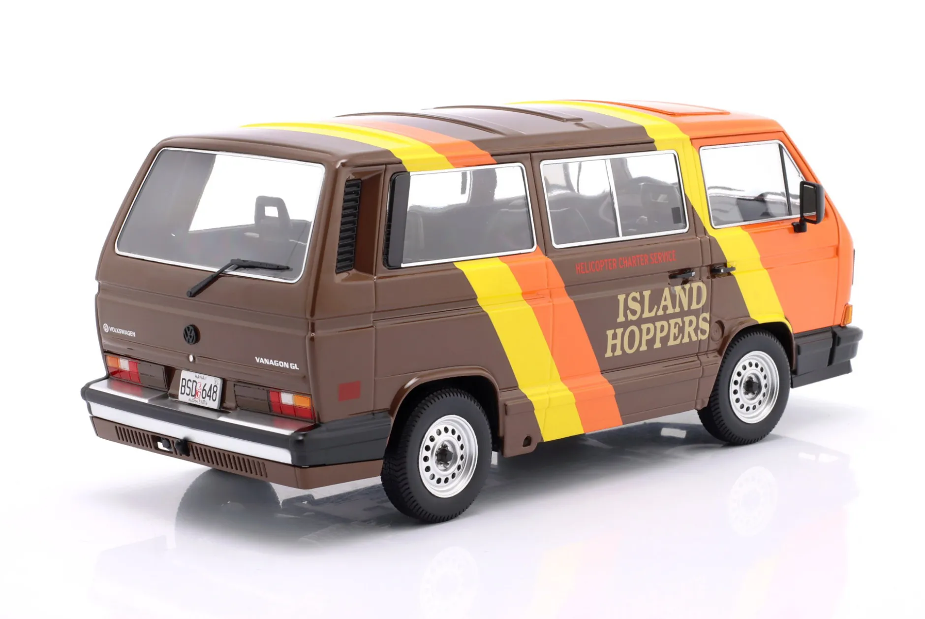 Volkswagen VW Vanagon GL T3 (Typ 2) 1984 Island Hoppers Magnum 1:18 KK-Scale