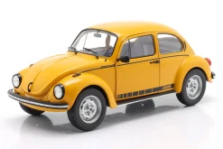 VW Käfer 1303 Jeans Baujahr 1974 gelb 1:18 Solido
