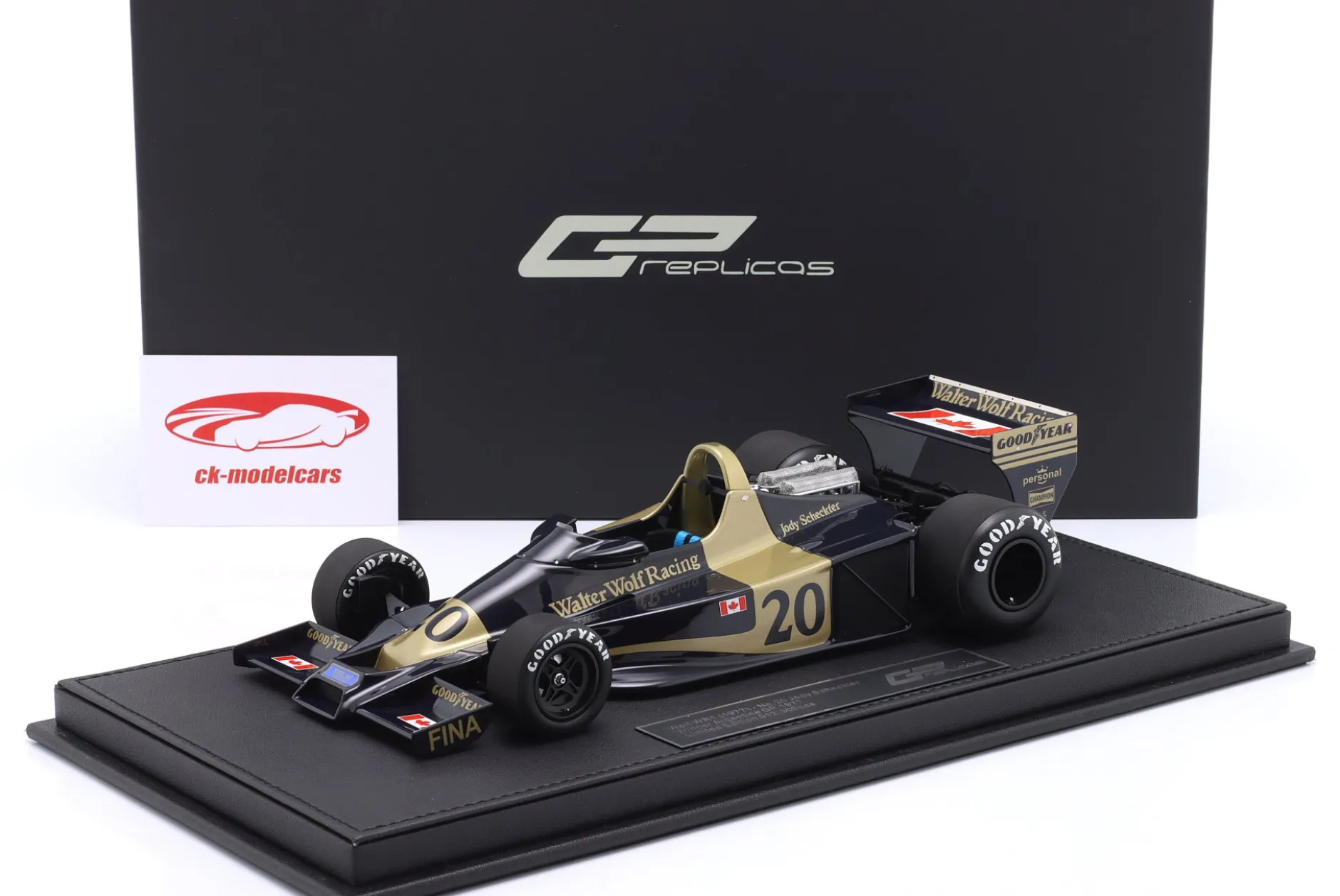 2. Wahl / Jody Scheckter Wolf WR1 #20 Sieger Argentinien GP Formel 1 1977 1:18 GP Replicas