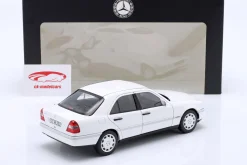 2.Wahl/ Mercedes-Benz C200 (W202) Baujahr 1993-1996 polarweiß 1:18 Norev