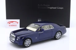 2.Wahl/ Rolls Royce Phantom Coupe 2-Türer Baujahr 2008 blau metallic 1:18 Kyosho
