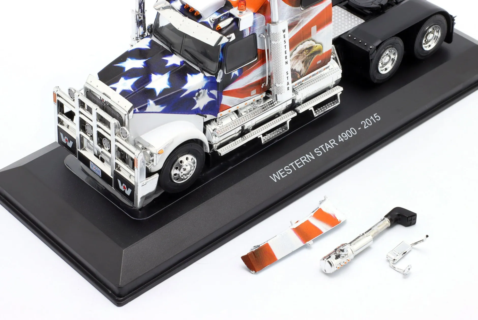 2. Wahl/ Western Star 4900 Sattelzugmaschine 2015 American Eagle 1:43 Hachette