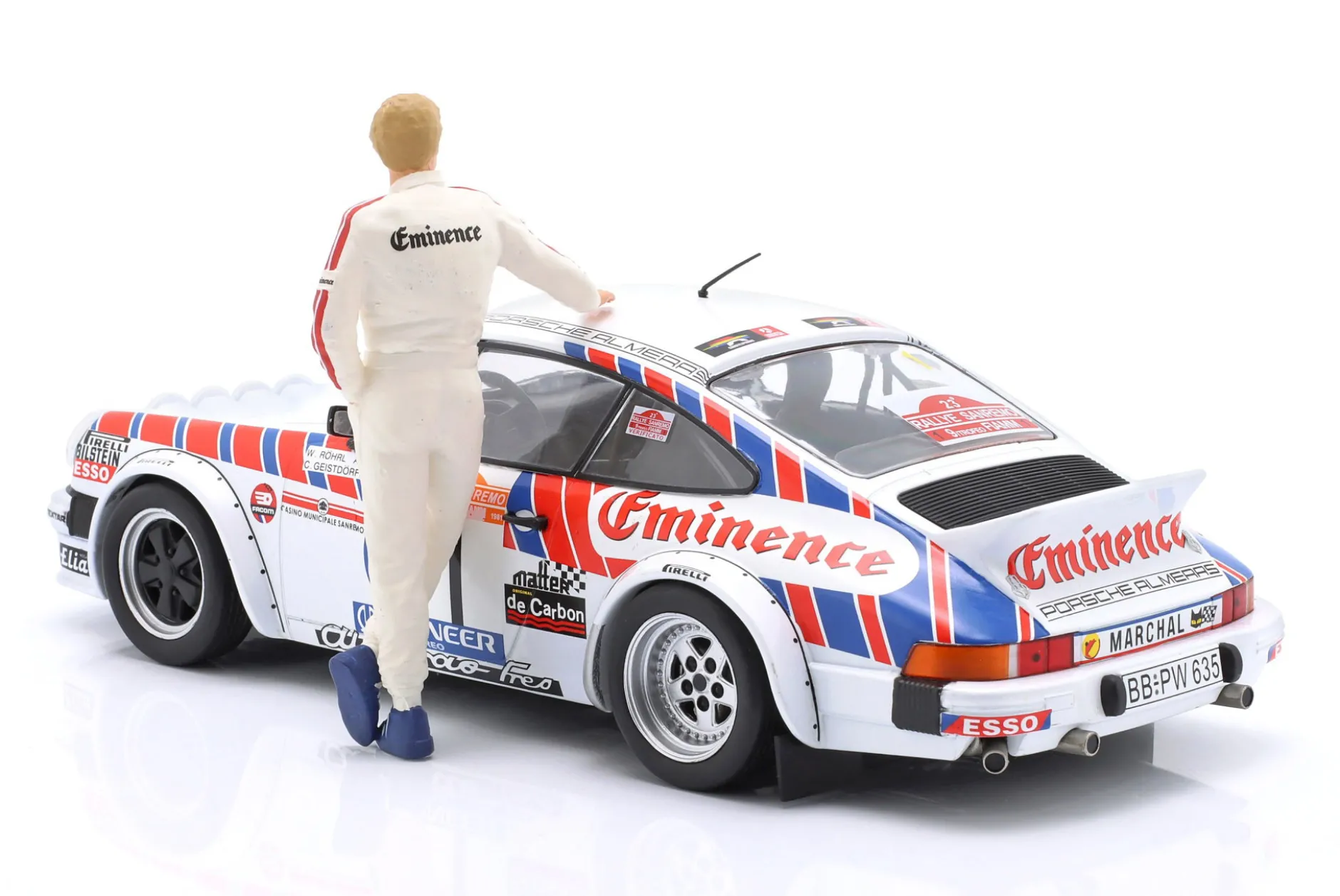Walter Röhrl Rallye San Remo Figur 1:18 FigurenManufaktur