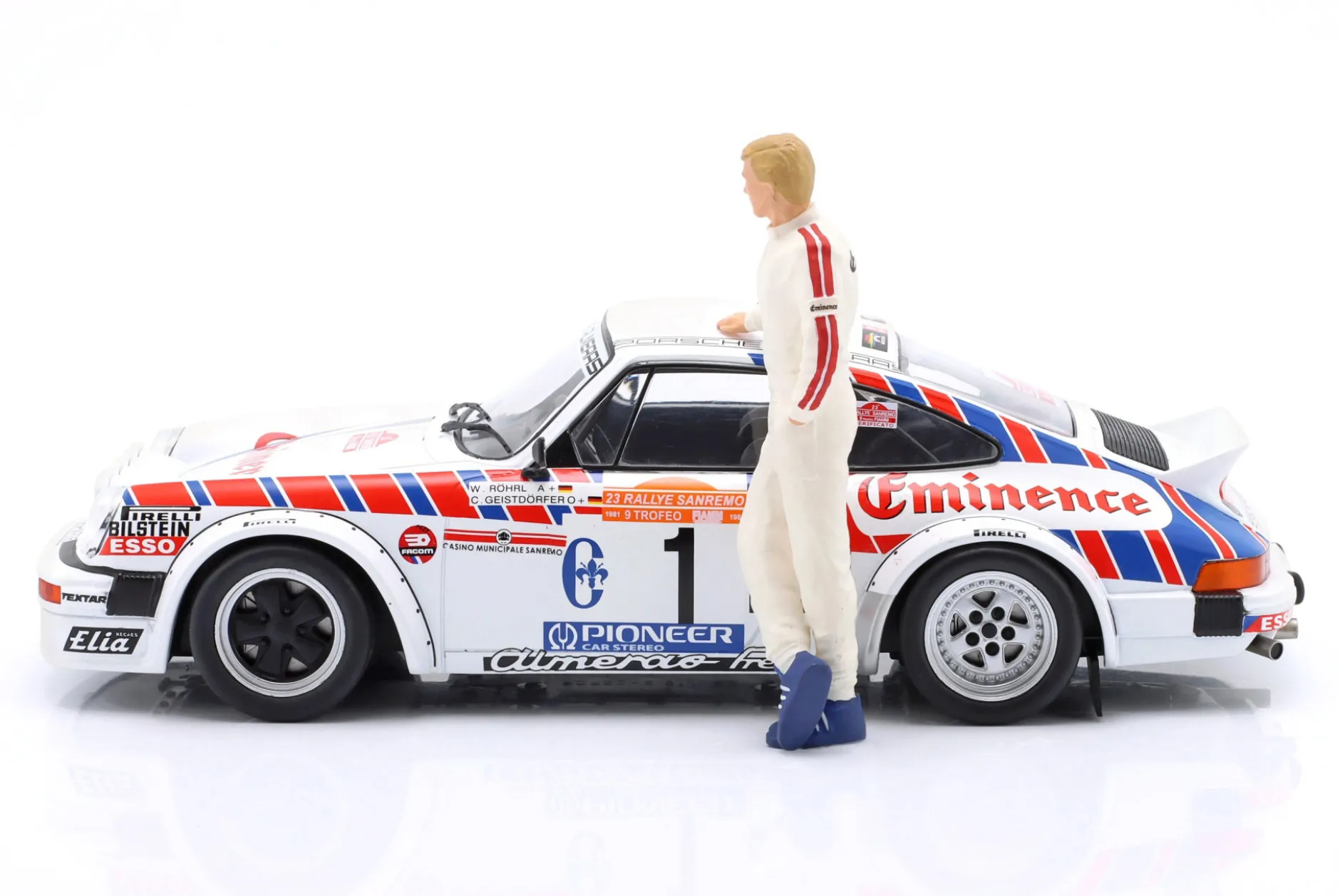 Walter Röhrl Rallye San Remo Figur 1:18 FigurenManufaktur