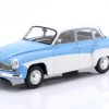 Wartburg 312 Baujahr 1965 hellblau / weiß 1:24 WhiteBox