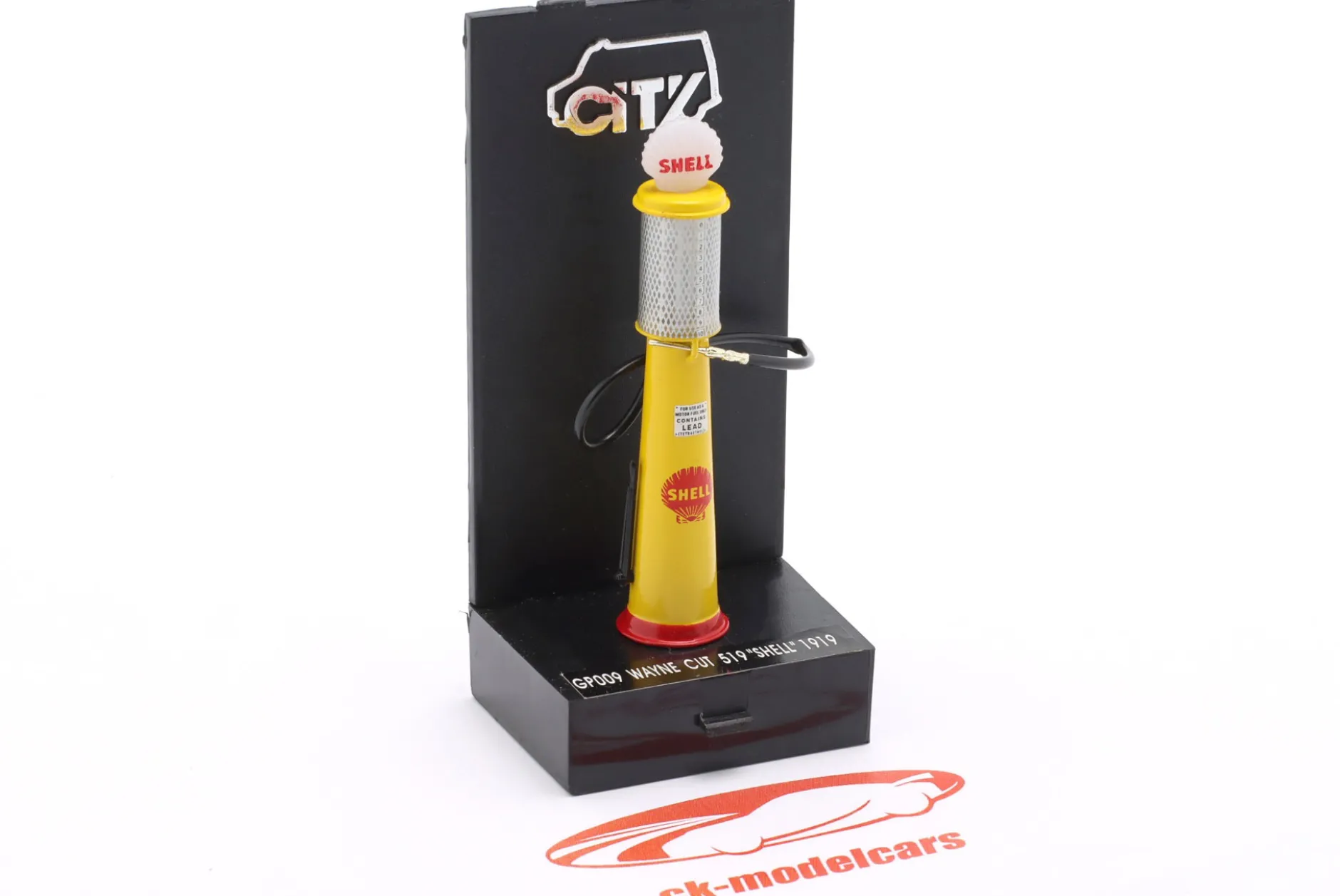 Wayne Cut 519 "Shell" 1919 Zapfsäule gelb 1:43 City
