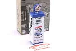 Wayne 505 Zapfsäule Passmore Gas 1951 weiß / blau 1:18 Greenlight