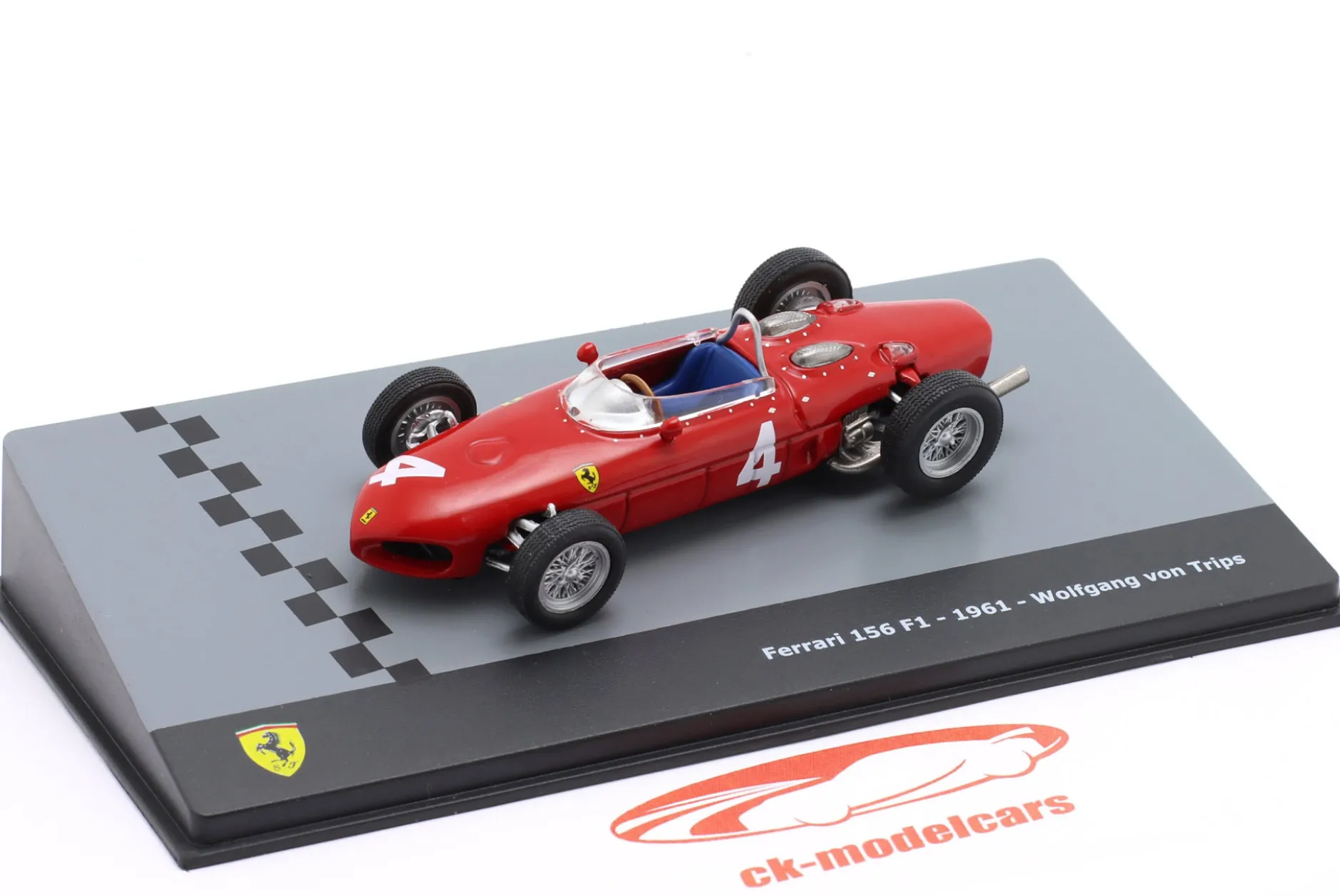 Wolfgang Graf Berghe von Trips Ferrari 156 #4 Formel 1 1961 1:43 Altaya