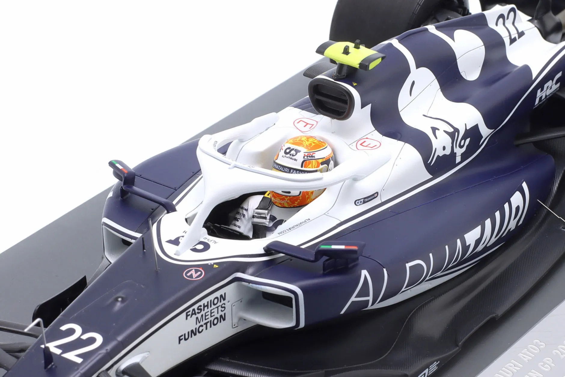 Yuki Tsunoda Alpha Tauri AT03 #22 8th Bahrain GP Formel 1 2022 1:18 Minichamps