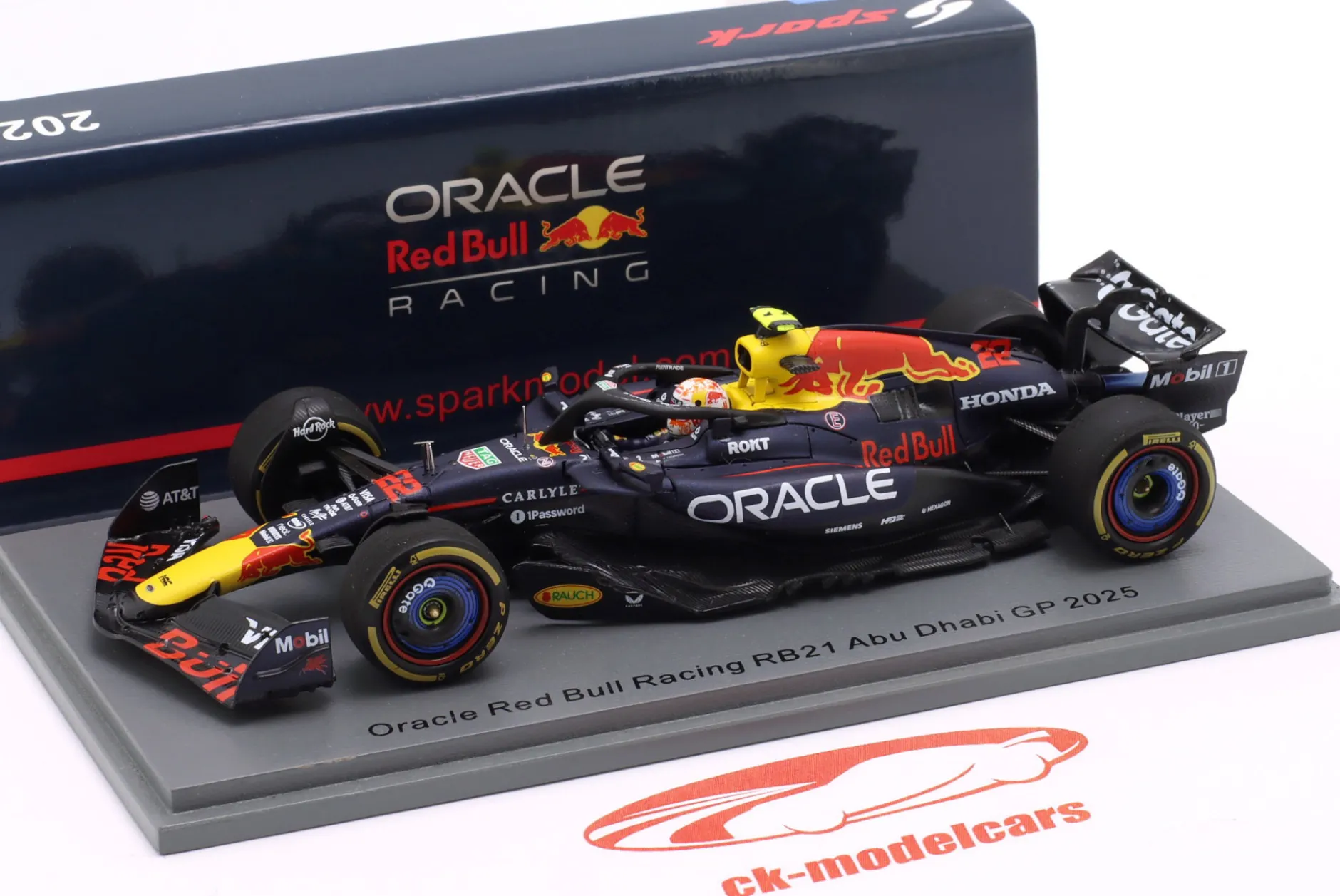 Yuki Tsunoda Red Bull RB21 #22 Abu Dhabi GP Formel 1 2025 1:43 Spark