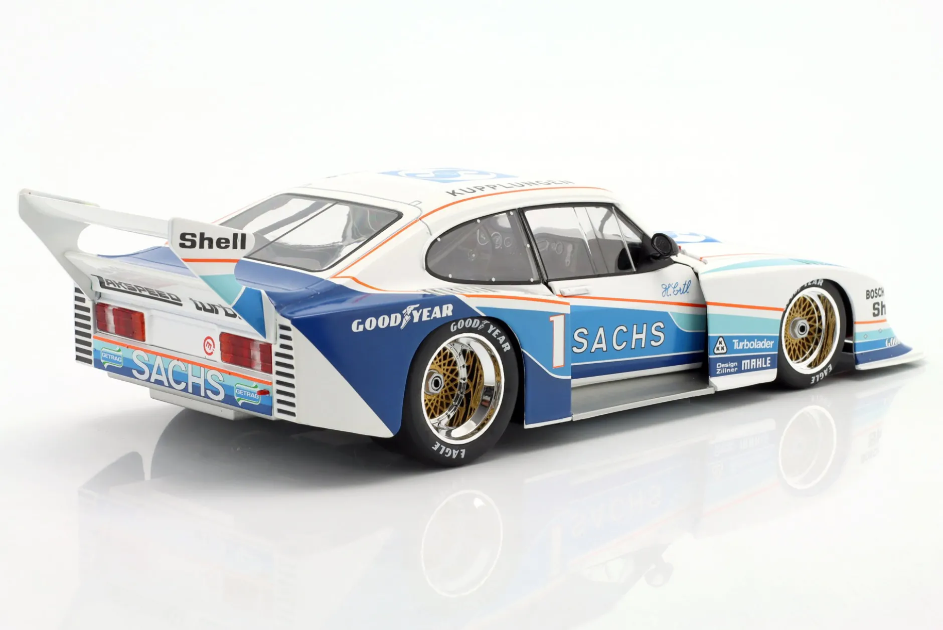 Zakspeed Ford Capri Turbo Gr. 5 #1 DRM 1979 Harald Ertl 1:18 WERK83