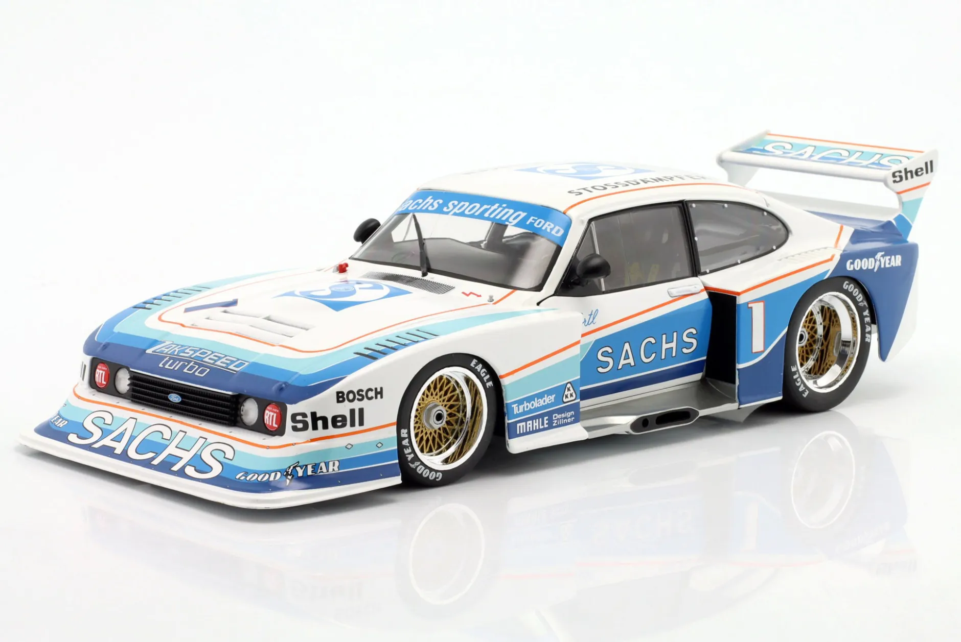 Zakspeed Ford Capri Turbo Gr. 5 #1 DRM 1979 Harald Ertl 1:18 WERK83