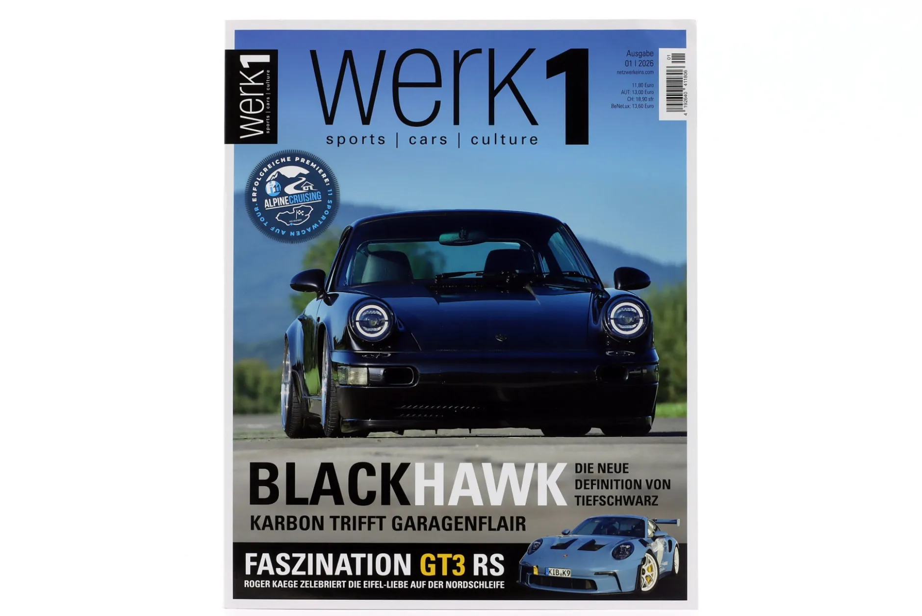 Zeitschrift Werk 1 (sports / cars / culture) - Edition 01/2026