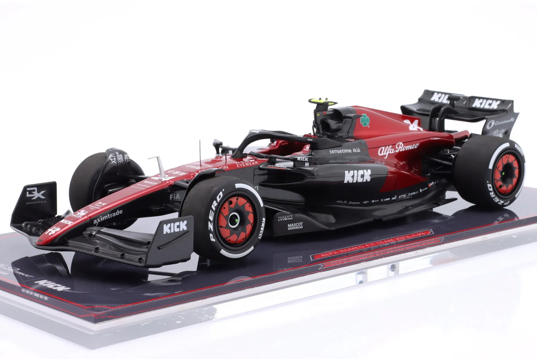 Zhou Guanyu Alfa Romeo C43 #24 Australien GP Formel 1 2023 1:18 NZG