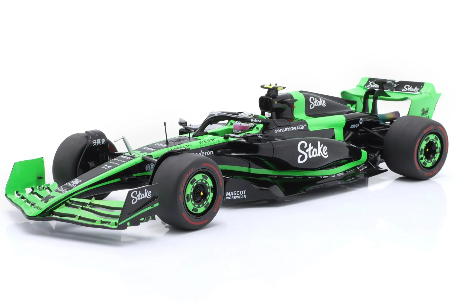 Zhou Guanyu KICK Sauber C44 #24 Bahrain GP Formel 1 2024 1:18 Solido